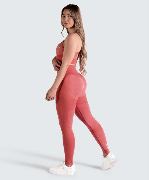 Active Crop - Salmon Red