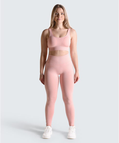 Sleek Leggings - Peach Pink Sleek Leggings - Peach Pink